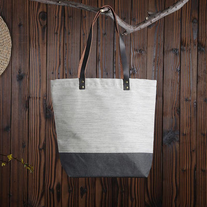 Casual Colour Block Casual Tote Women Shoulder Bag