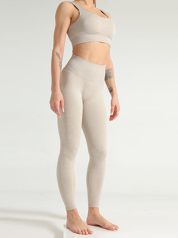 Sexy Wrap Quick Dry Sports Bra Yoga Suits