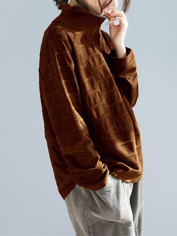 Original Solid High Collar Hoodies&Sweatshirts