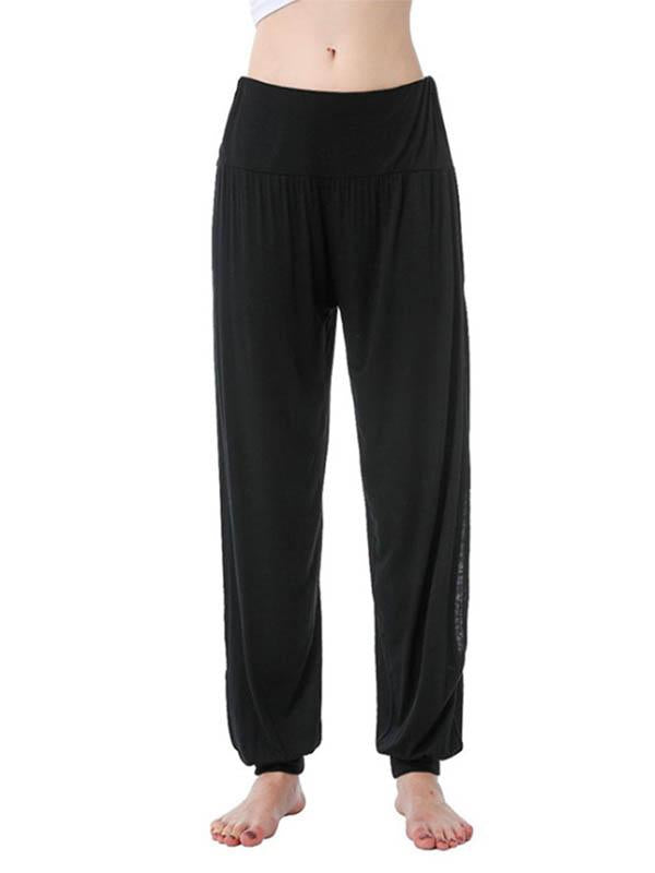 Split-Side Breathable Athletic Pants