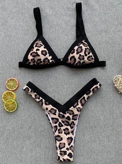 Sexy Triangle Top Beach Bikinis Swimwear