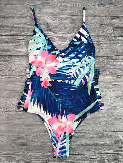 Printed One-piece Swimwear