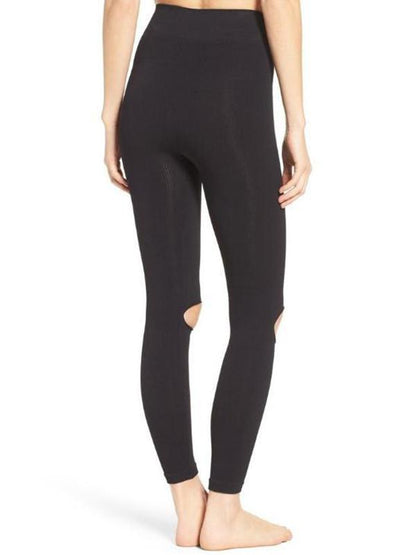 Hollow Fashion Wrap Yoga Leggings