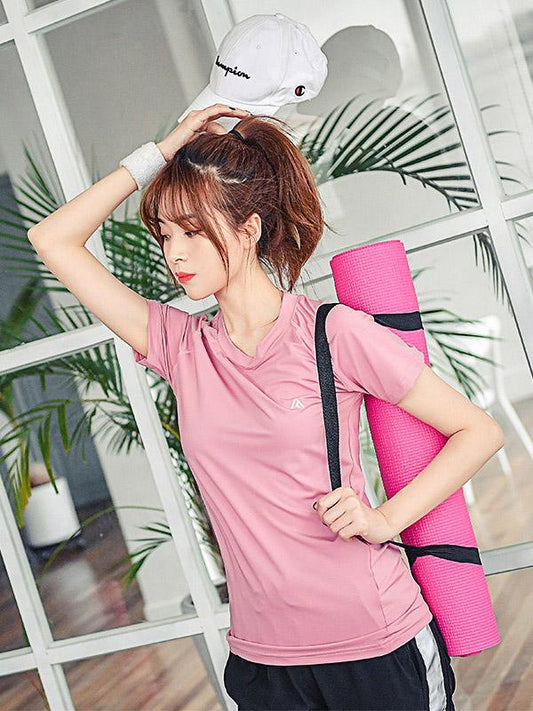 Solid Quick Dry Breathable Sports Tees