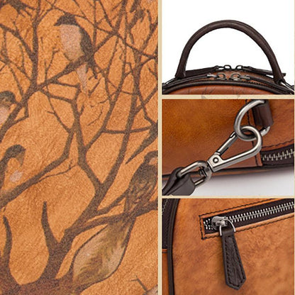 Animal Print Retro Women Shell Bag