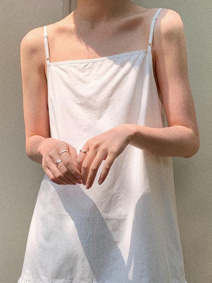 Retro Casual Chic Slip Dress