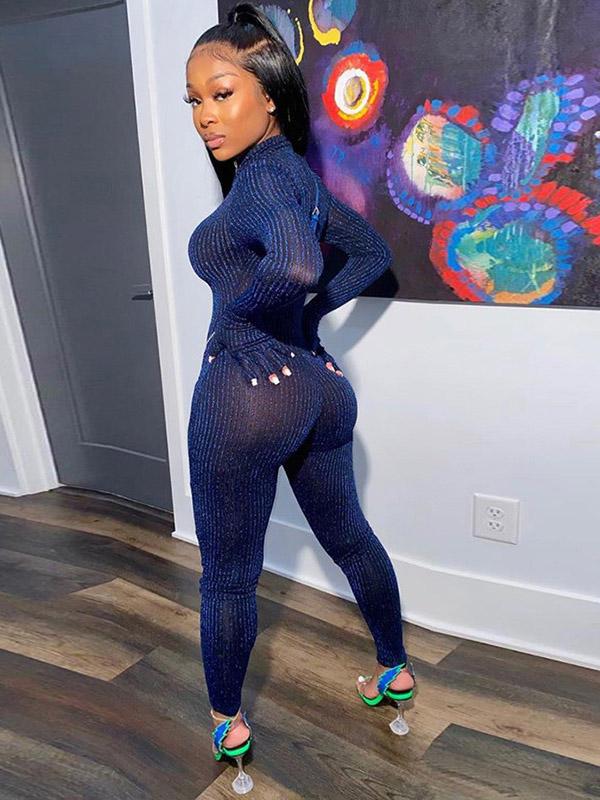 Sexy See-Through Jumpsuits