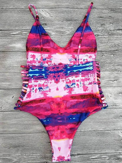 Printed One-piece Swimwear