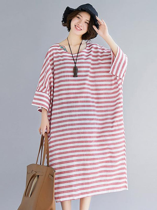 Original Oversize Striped Dress
