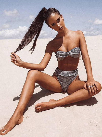 Glimmering Sexy Bohemia Bikinis Swimwear