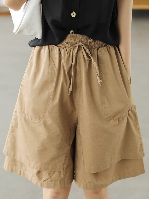 Original Irregularity Wide Leg Shorts