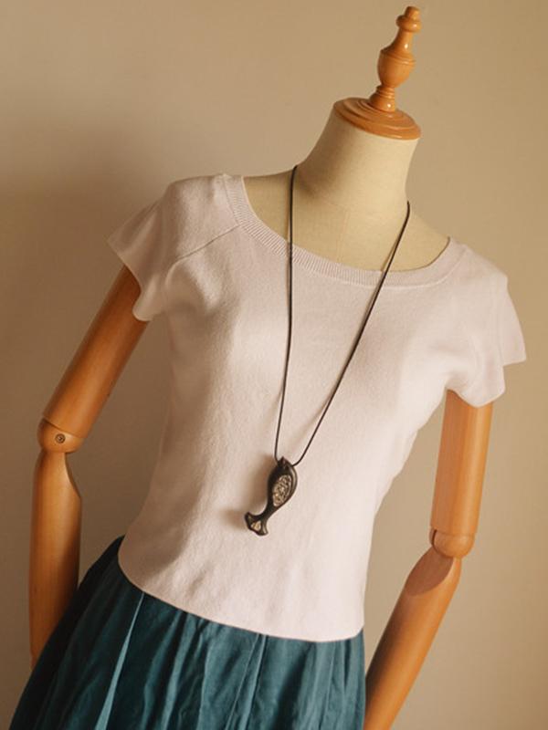 Vintage Fish Pattern Necklace