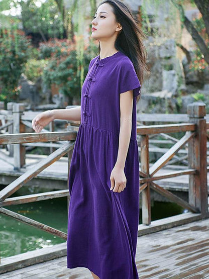Original Vintage Frog Solid Dress