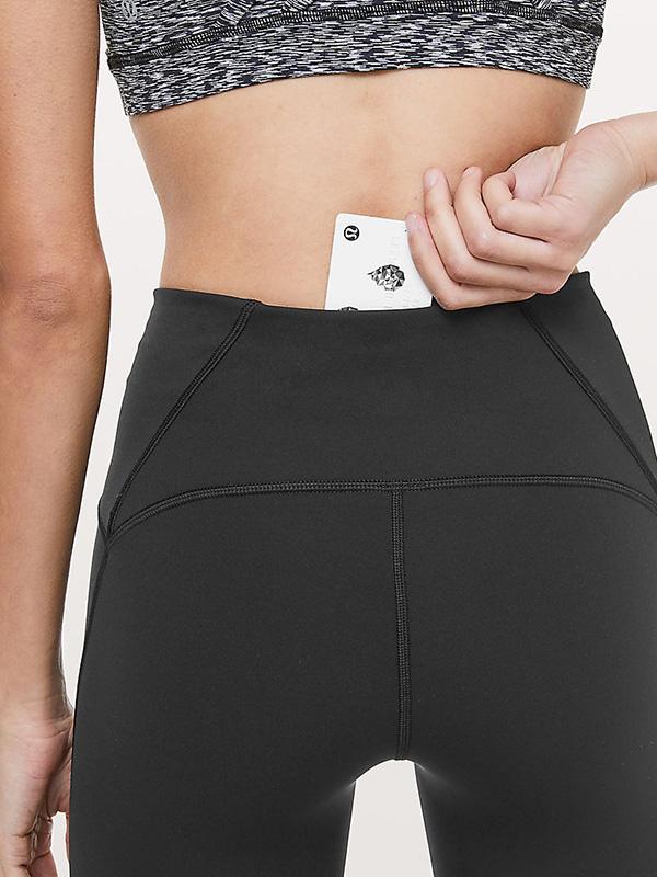 Solid Lift Hip Elasticity Leggings