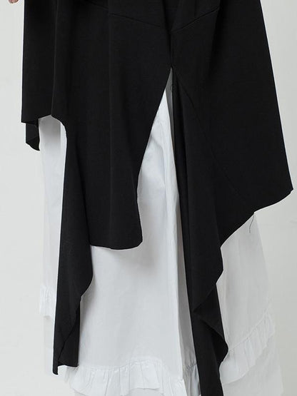 Loose Cropped Solid Color Long Sleeve T-Shirt