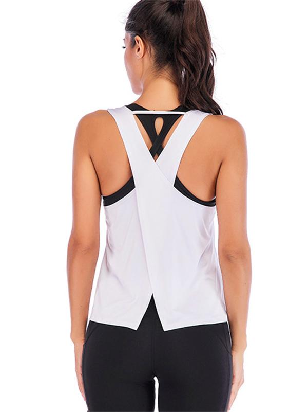 Outgoing Sports The back cross Tees