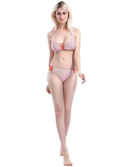 Red Heart Cute Bikinis Swimwear