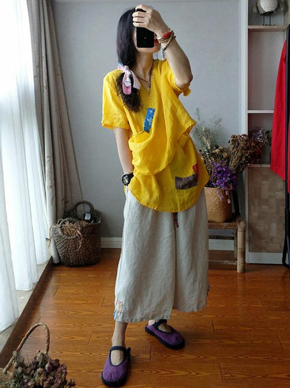 Vintage Ramie Cotton Shirt