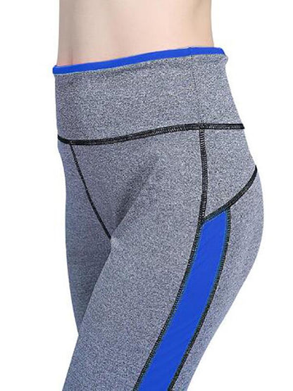 High Waist Paneled Yoga Leggings