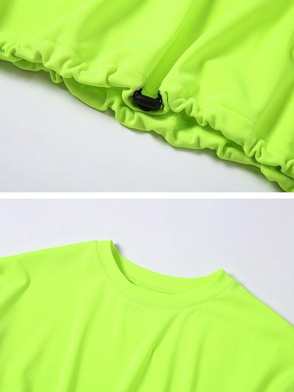 Fashion Loose Solid Sweat Shirts