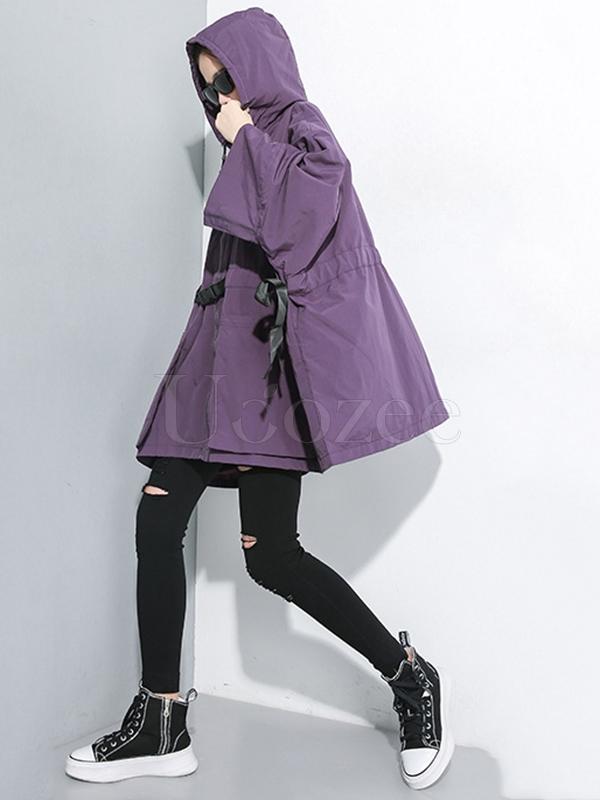 Super Loose Lace-up Outwear