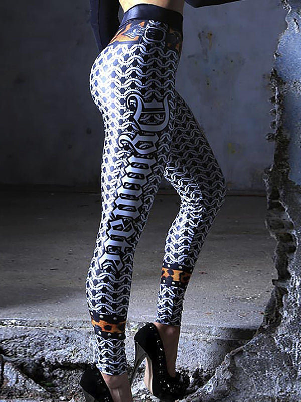 3D Printed High Waisted Leggings