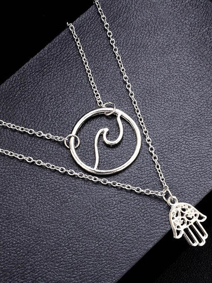 Alloy Silver Fashion Necklaces Accessories