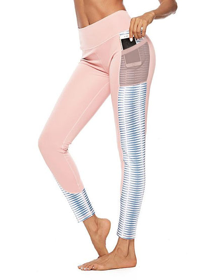 Printed Patchwork Sports&Gym Leggings