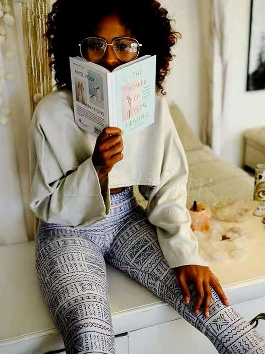 Quick-dry Floral Printed Elasticity Sports Leggings