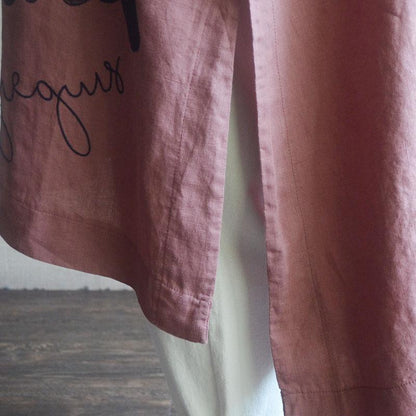 Casual Round Neck Cotton Embroidery Dress