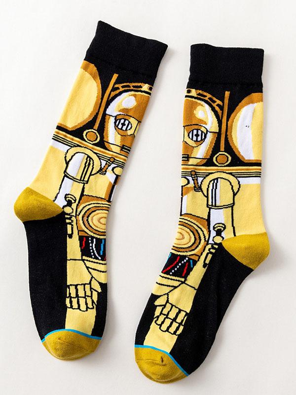 Star Wars Printing Casual Socks