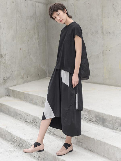 Original Split-joint Asymmetric Skirt