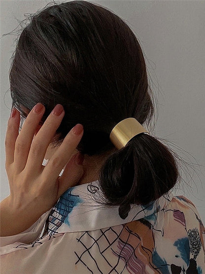 Simple Normcore Solid Geometric Hair Bands