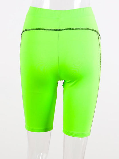 Wrap Mesh Yoga Shorts