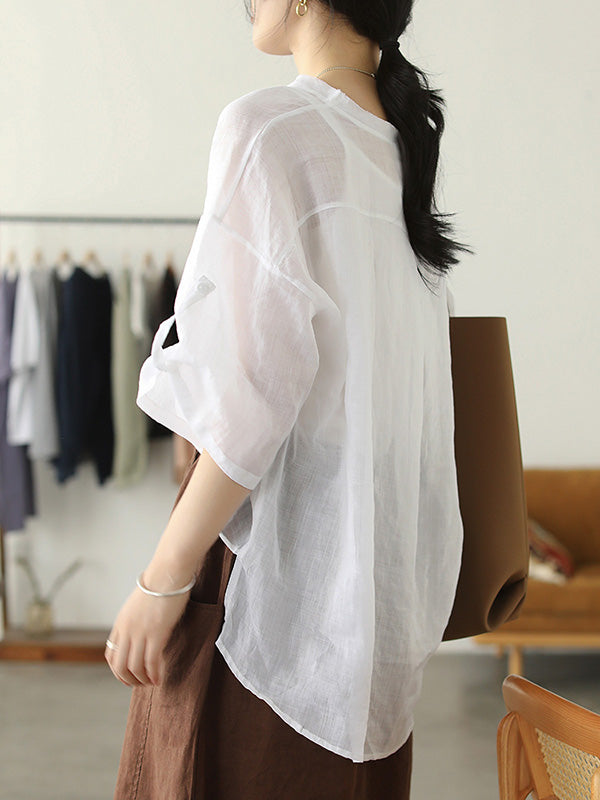 Casual Cartoon Printed Thin Half Sleeve T-Shirts Tops