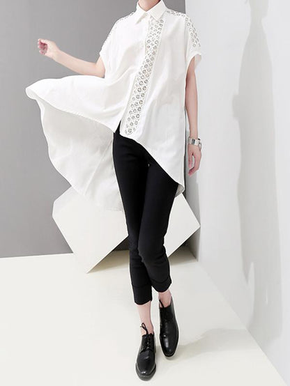 Loose Swallow Tail Shirt