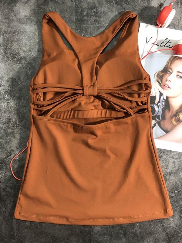 Quick-Dry Solid Sports Tank