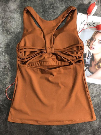 Quick-Dry Solid Sports Tank
