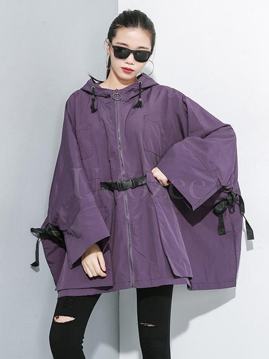 Super Loose Lace-up Outwear