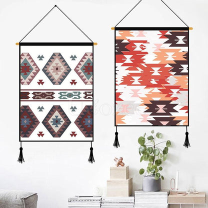 Creative Geometric Printed Wall Hanging Decoration