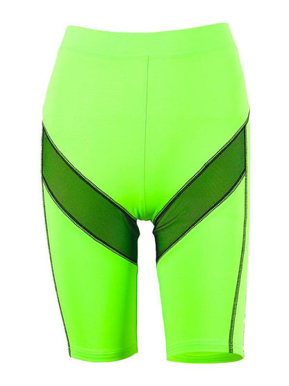 Wrap Mesh Yoga Shorts