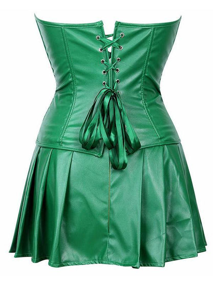 Vintage Wrap Zipper Mini Dress