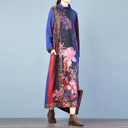 Buykud Chinese Style Beautiful Elegant Soft Comfortable Dress