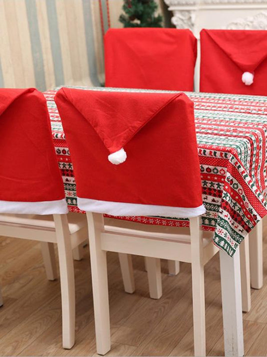 Charpie Santa Hat Chair Cover