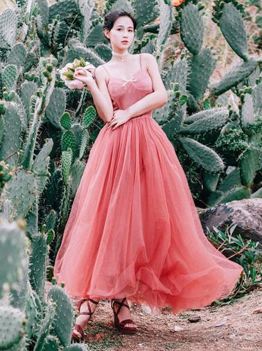 Vintage Empire Soft Voile Condole Belt Dress