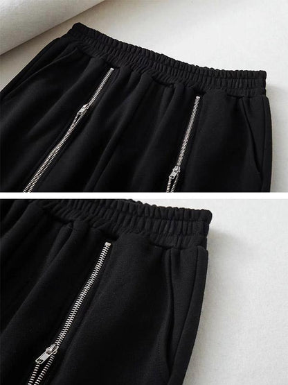 Fashion Contrast Color Loose Harem Pants