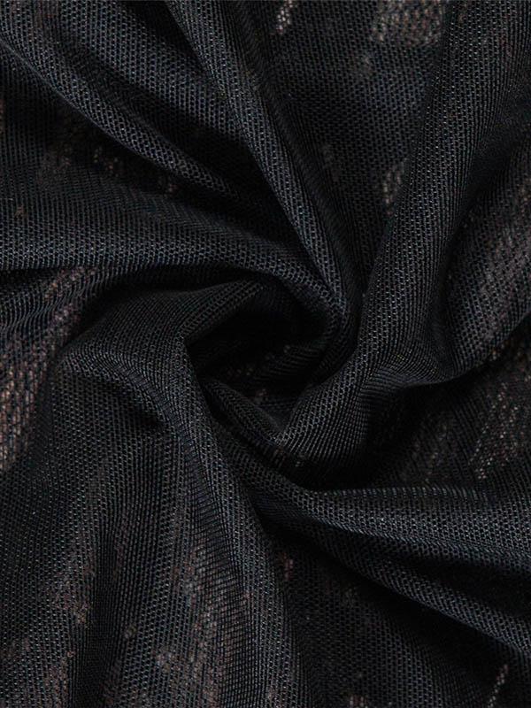 Sexy Hollow Ruffled Bodysuit Lingerie