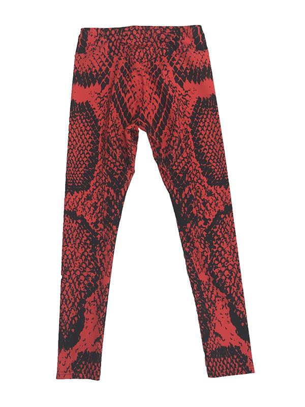 Snake Printed Yoga Leggings