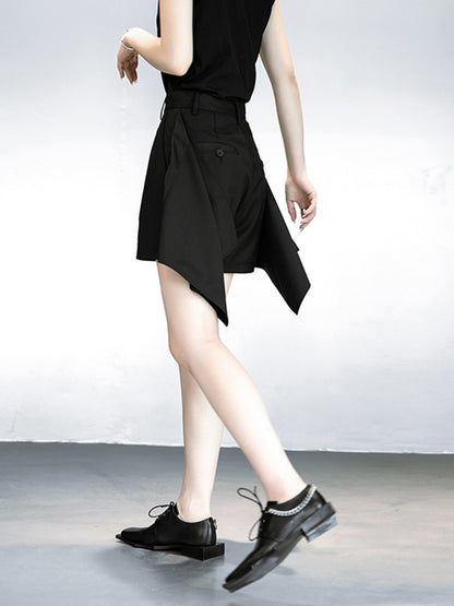 Original Irregularity Solid Color Shorts