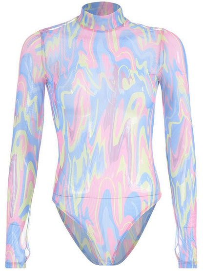 Long Sleeve Skinny Bodysuits